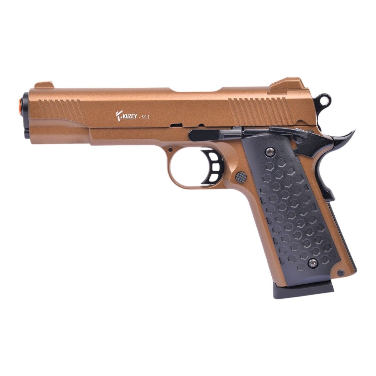 Kuzey 911 Kurusıkı Tabanca - Siyah Kabze Bronz
