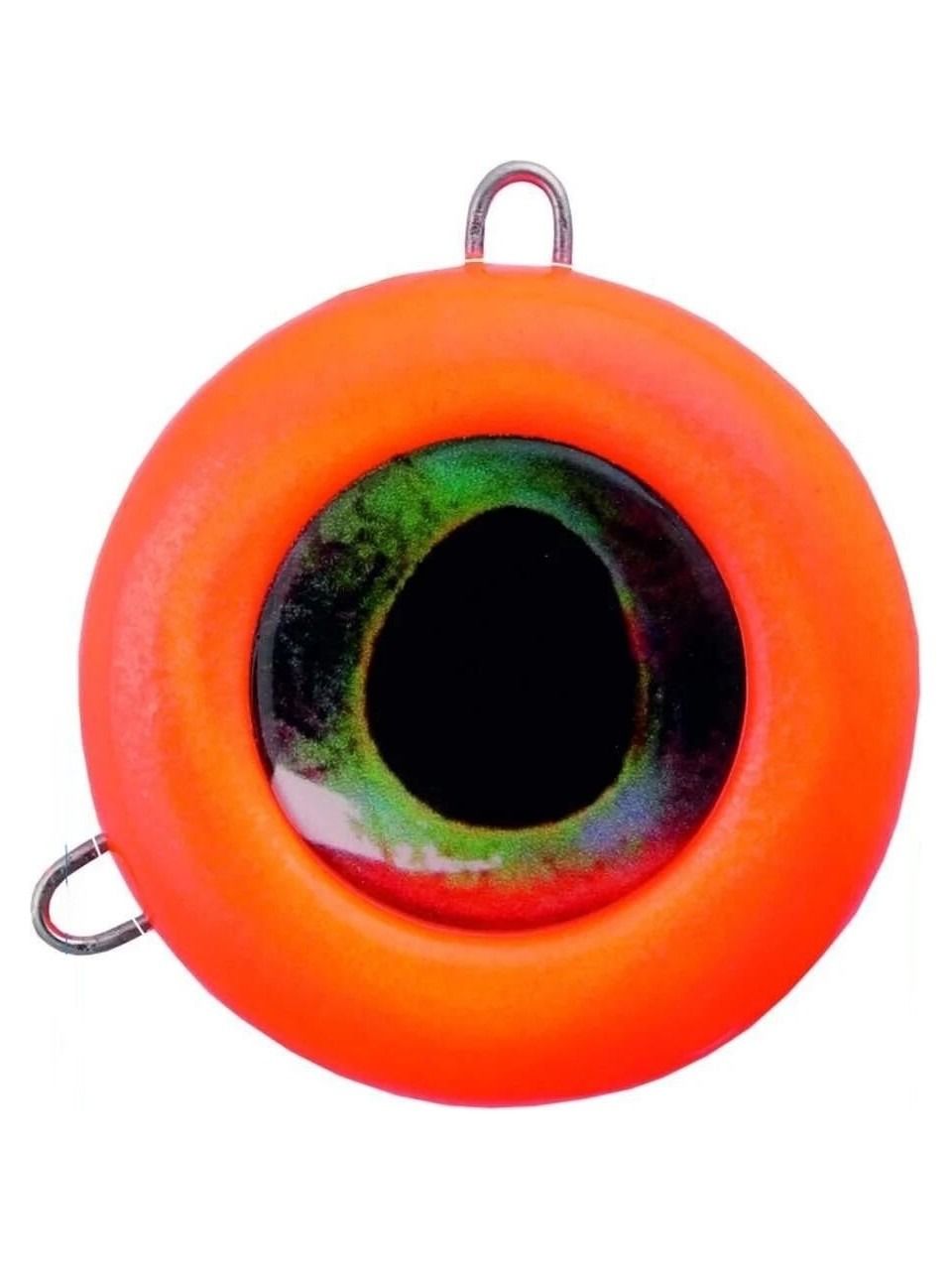 Big Eye İğnesiz Çift Kollu Melek Gözü Jig Yem - Turuncu