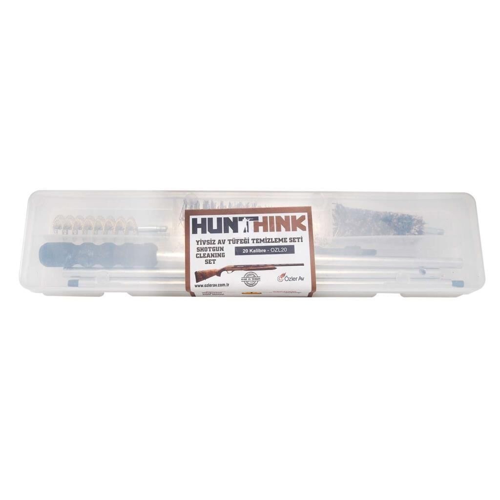 Hunthink 20 Kalibre Aluminyum Harbi Takımı Tüfek Temizleme Seti