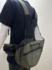 Hunthink HS060 VestPack Haki Çantalı Avcı Yeleği