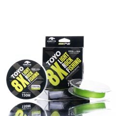 Caretta Toyo Green 8X Light Rock Fishing 150 mt İp Misina