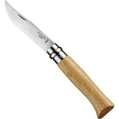 Opinel Inox No 8 Meşe Saplı Paslanmaz Çelik Çakı