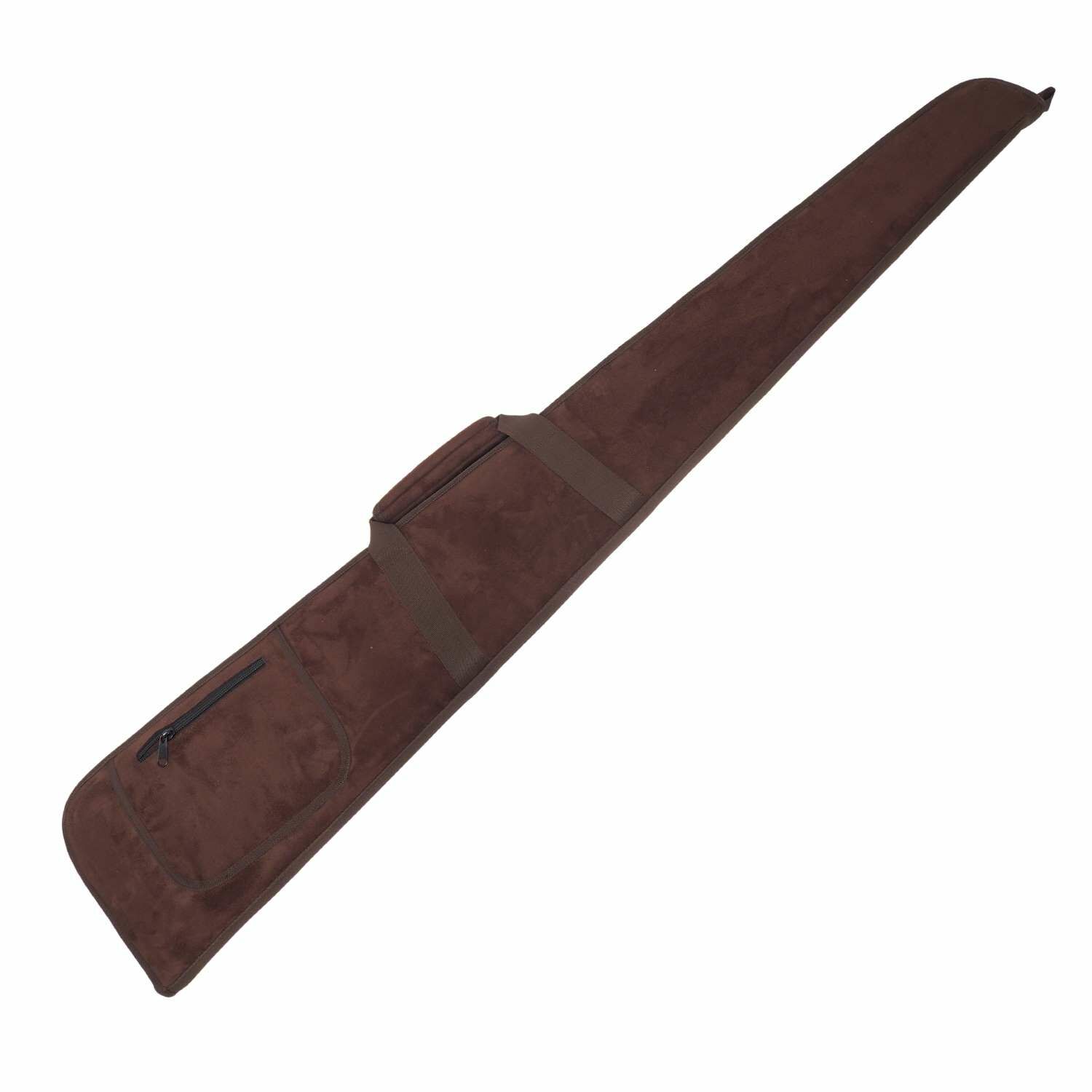 Hunthink Lüks Cepli Kahverengi Tüfek Kılıfı 130cm
