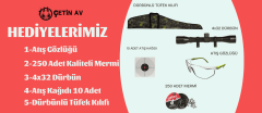 Hatsan Turcar Air Tact PD Havalı Tüfek 5.5mm (Gold Paket)
