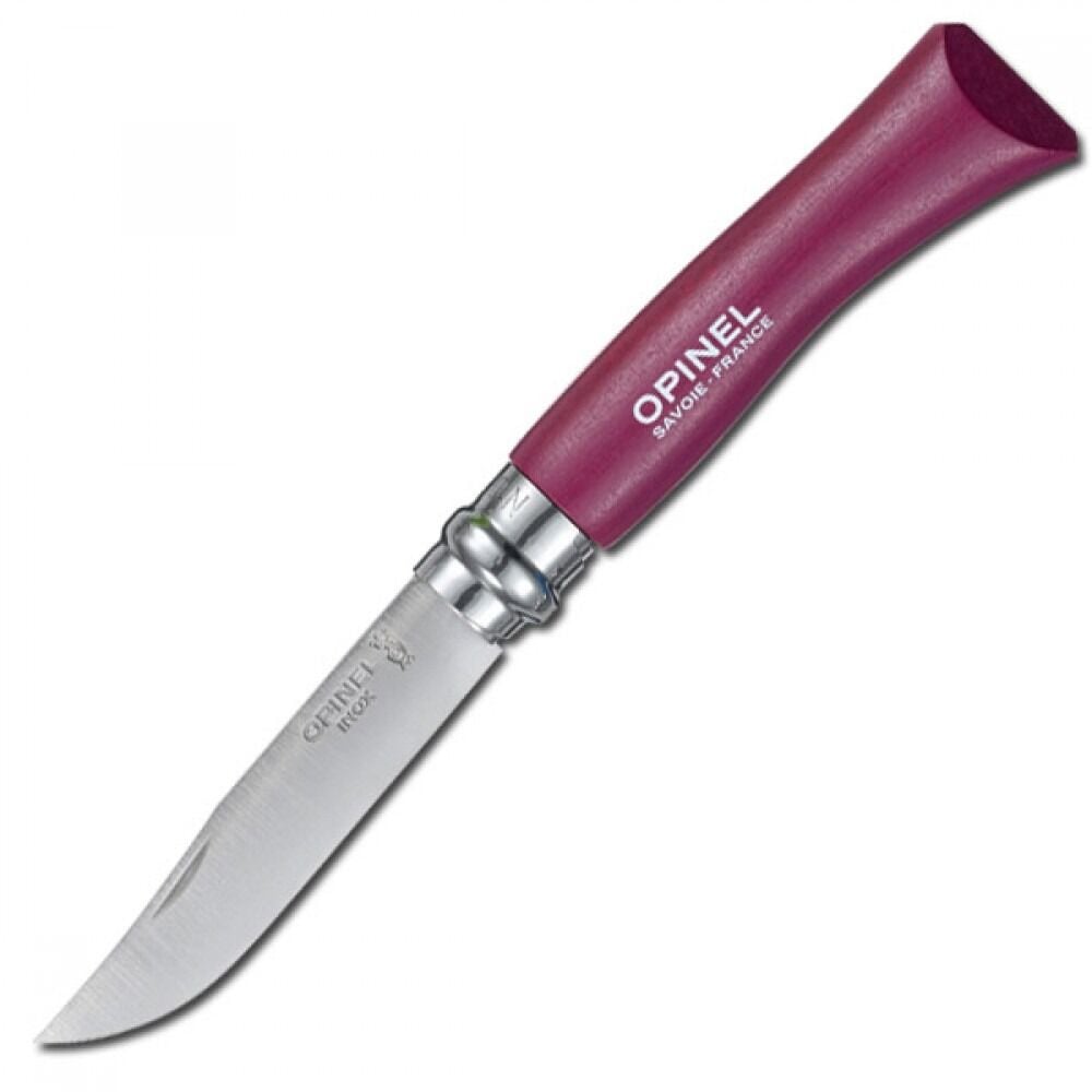Opinel Inox Trekking 7 No Paslanmaz Çelik Çakı (Mor)