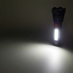 Panther 600 Lümen LED El Feneri USB Şarjlı PT-6106