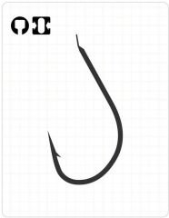Fudo Hooks KRYU-BN 1901 Keiryu Black Nikel Olta İğnesi