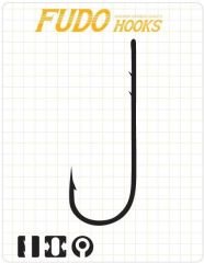 Fudo 6101 Worm SSB Black Nikel Uzun Pala Tırnaklı Olta İğnesi