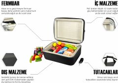 Thermobag Mega Isı Yalıtımlı Çanta Büyük Boy (L) Mavi