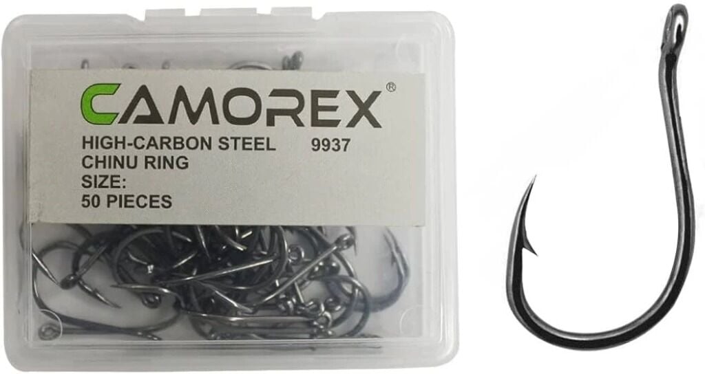 Camorex 9937 Delikli Karbon Çapraz Olta İğne / 50 Adet