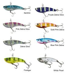 Savage Gear 3D Minnow Metal VİB Blade Vibrasyon Jig Yem 4.5 cm 8.5 gr Pearl White