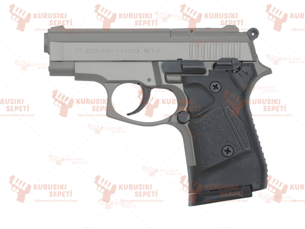 Zoraki Mod 914 T Kurusıkı Tabanca - Füme