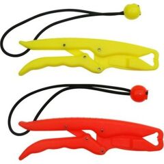 BAUER YS-1004 Plastik Balık Tutucu (Grip) Sarı Large