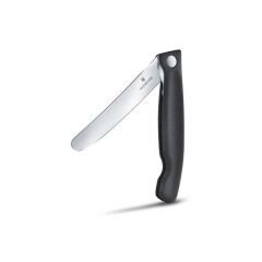 Victorinox 11cm Katlanır Domates Bıçağı Siyah 6.7803.FB