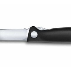 Victorinox 11cm Katlanır Domates Bıçağı Siyah 6.7803.FB