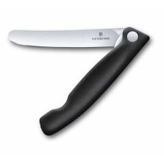 Victorinox 11cm Katlanır Domates Bıçağı Siyah 6.7803.FB