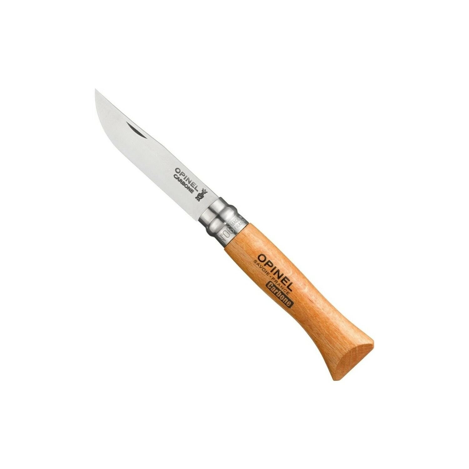 Opinel No 6 Kayın Saplı Karbon Çelik Çakı