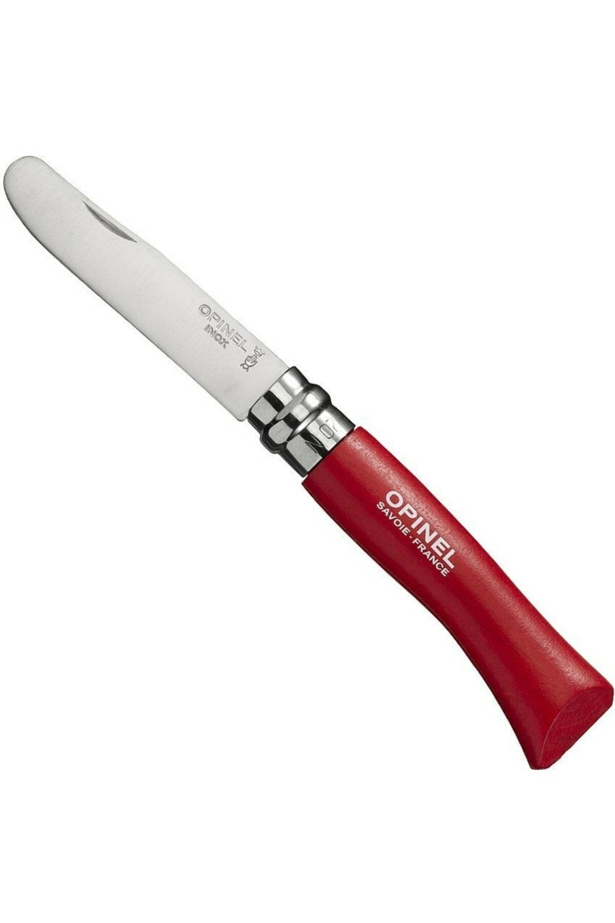 Opinel Inox No 7 Paslanmaz Çelik Çakı (Kırmızı)