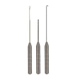 Captain Boili Delici Needle 3'lü Set Alüminium - 7801