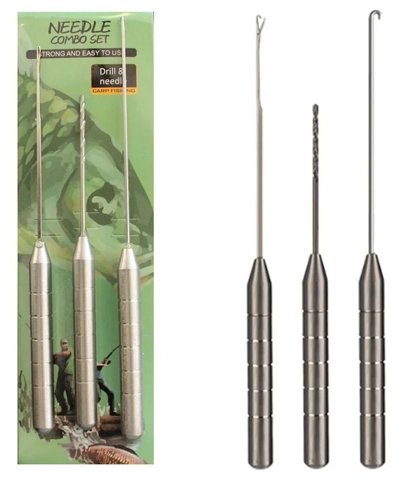 Captain Boili Delici Needle 3'lü Set Alüminium - 7801