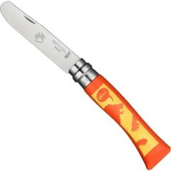 Opinel Inox No 7 Aslan Desenli Gürgen Saplı Paslanmaz Çelik Çakı