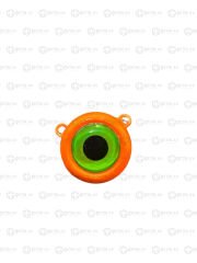 Big Eye İğnesiz Çift Kollu Melek Gözü Jig Yem - Turuncu