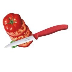 Victorinox 6.7731 10cm Kırmızı Tırtıklı Soyma Bıçağı