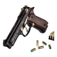 Blow F92 Kurusıkı Tabanca -Siyah Altın İşleme