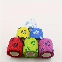 Çetin Av Kamuflaj Bant 5cm x 4.5 mt Su Geçirmez Bant Pati Desen - Beyaz