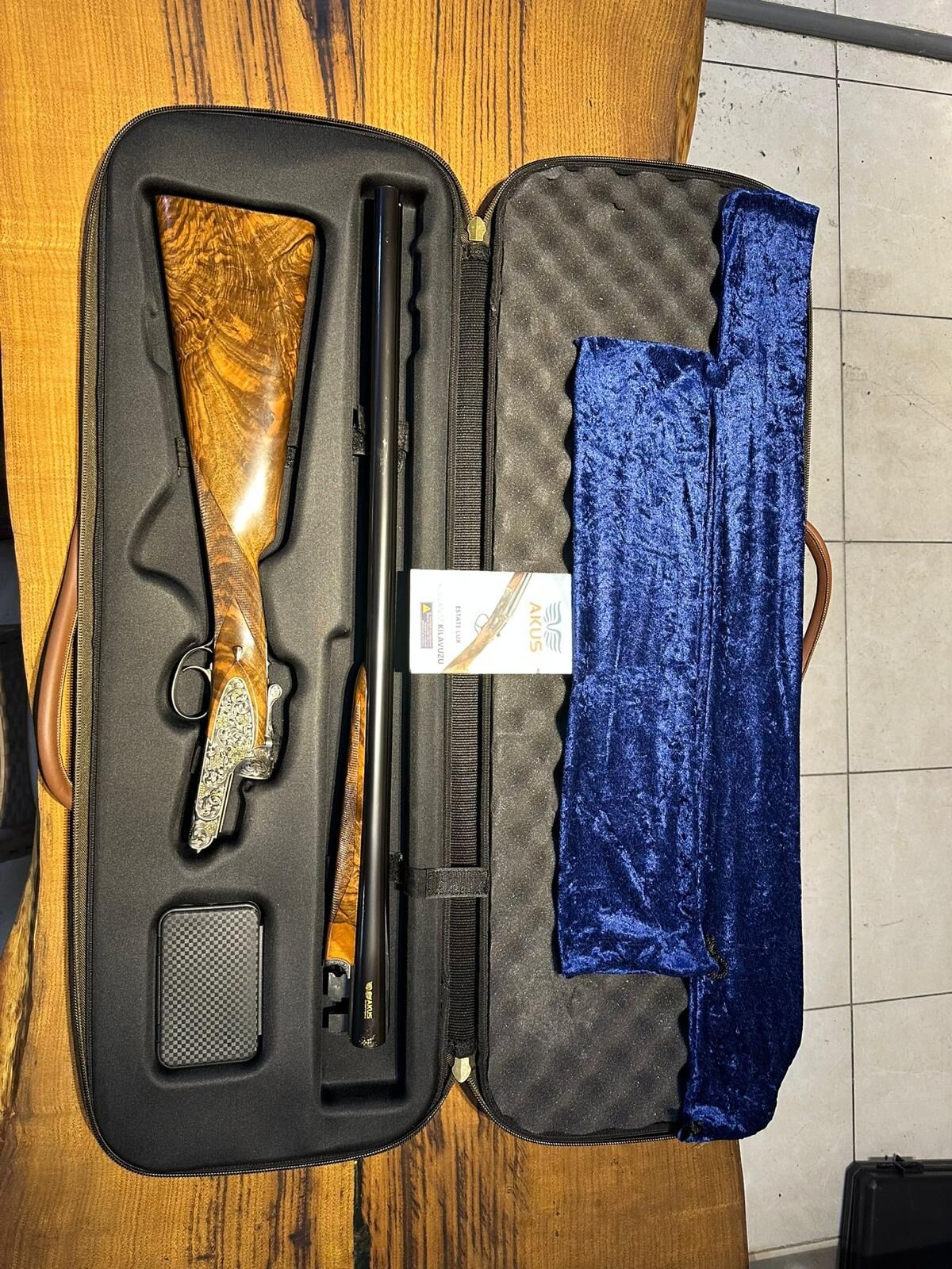 Akus Estate Lux Ejektörlü Çifte Av Tüfeği