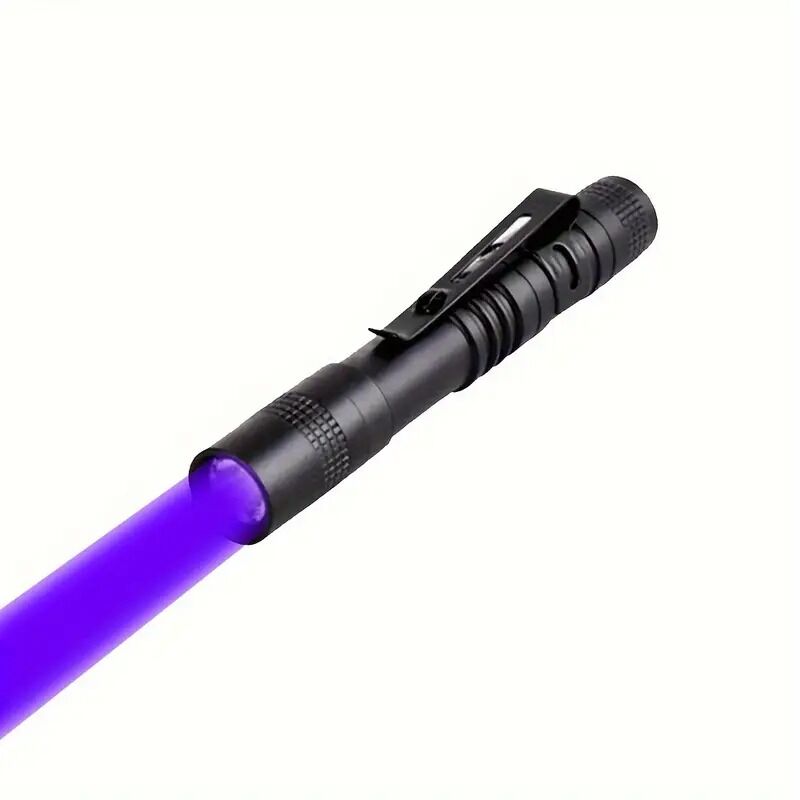 UV El Feneri Led Ultraviyole Mor Işık Siyah Kalem Tipi
