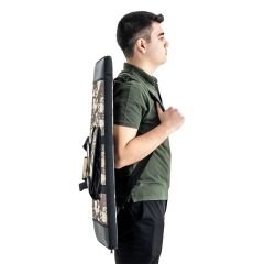 YT Hobby Imperteks Deri 80cm Şarjörlü Bullpup Tüfek Kılıfı - Dijital Kamuflaj