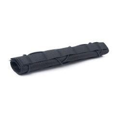 Namlu/Susturucu Giydirme Koruyucu Cordura Kılıfı 22cm - Siyah
