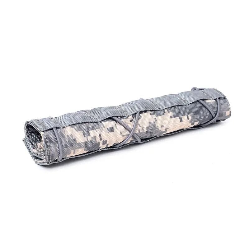 Namlu/Susturucu Giydirme Koruyucu Cordura Kılıfı 22cm - ACU