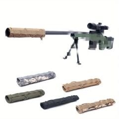 Namlu/Susturucu Giydirme Koruyucu Cordura Kılıfı 22cm - ACU