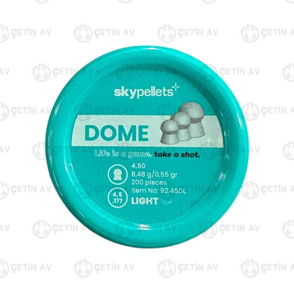 SKY PELLETS Dome Light 8,48 gr Saçma 4,5 mm / 200 Adet