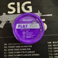 SKY PELLETS Flat Heavy 8,17 gr Saçma 4,5 mm / 200 Adet