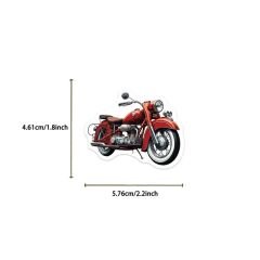 Karikatür Motosiklet Vinil Sticker - 10 Adet