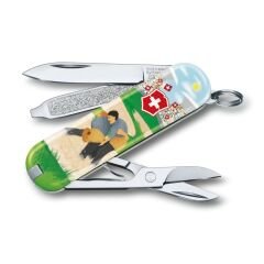 Victorinox 0.6223.L2009 Swiss Wrestling Desenli 2020 Limited Edition İsviçre Çakısı
