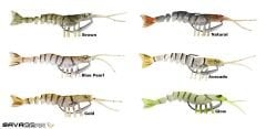 Savage Gear TPE Manic Shirimp 12,5cm 15g Suni Yem
