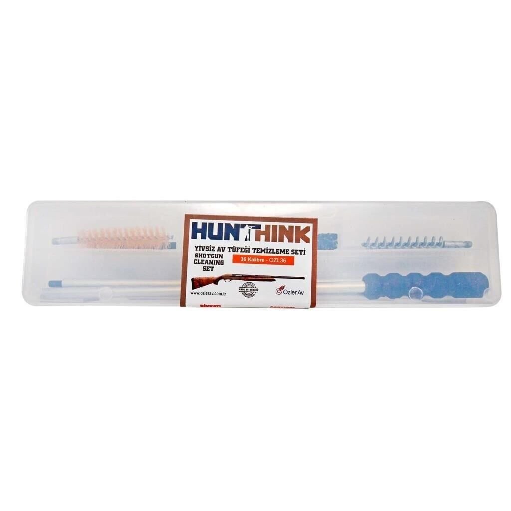 Hunthink 36 Kalibre Aluminyum Harbi Takımı Tüfek Temizleme Seti