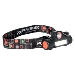 Powerdex Şarjlı Mıknatıslı Kafa Feneri Su Geçirmez / PD-6672