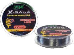 Cotras X-Saga Monofilament Olta Misinası (Fluorocarbon Kaplama) 100mt