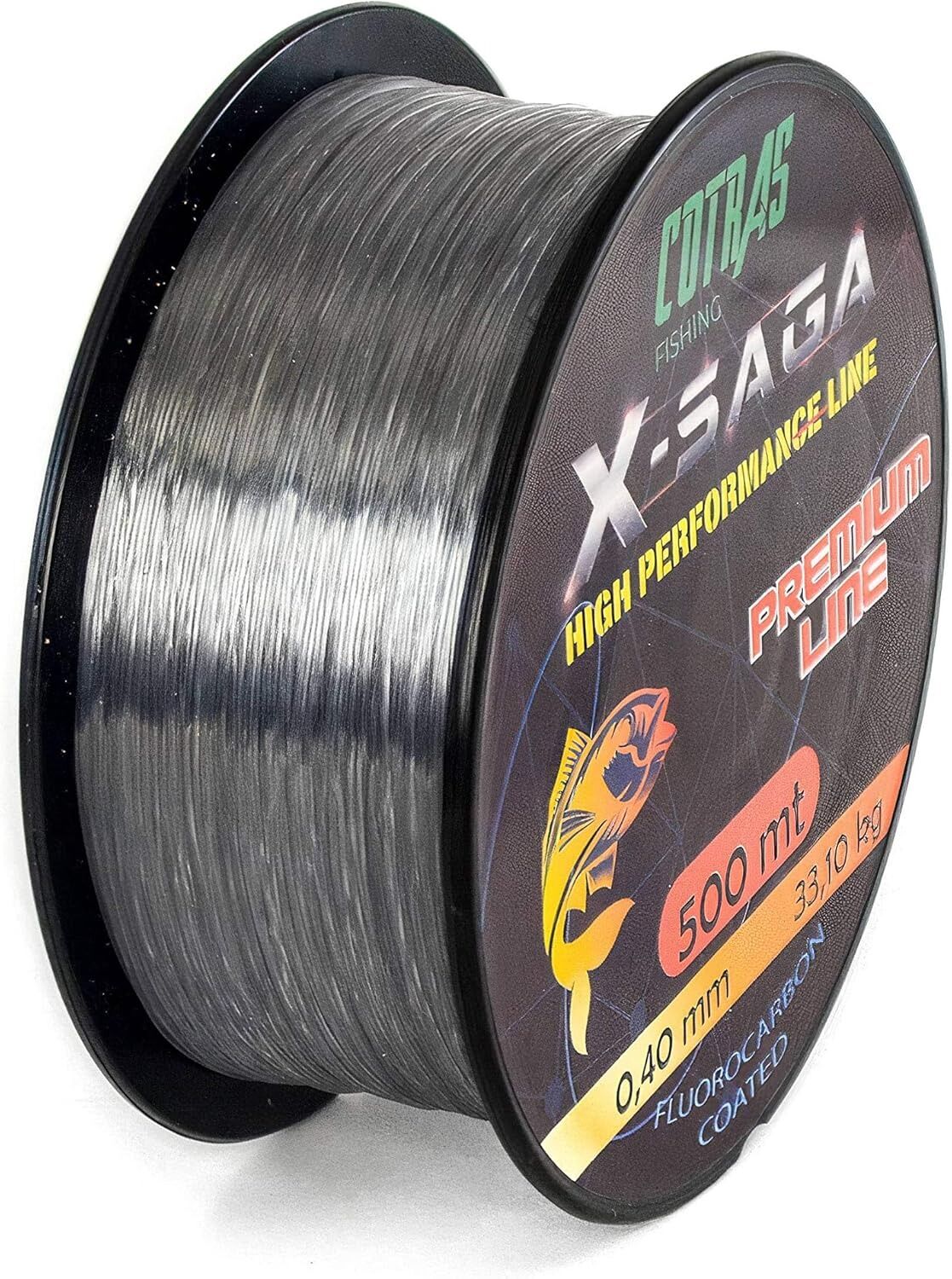 Cotras X-Saga Monofilament Olta Misinası (Fluorocarbon Kaplama) 500mt