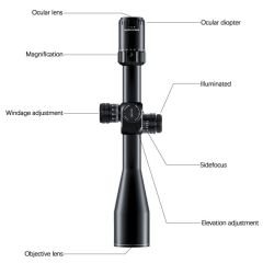 Swamp Deer HD PRO 6-24X50 SFIR FFP Tüfek Dürbünü